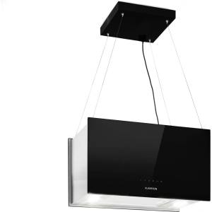 Klarstein Kronleuchter L, островен абсорбатор, 60 см, рециркулационен изход 590 м³/ч, LED, докосване, черен (CGCH2-KronleuchterLB) (CGCH2-KronleuchterLB) - electronic-star