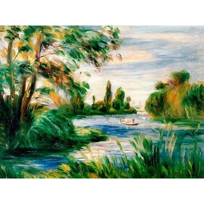 Břeh řeky 30x40 Pierre-Auguste Renoir