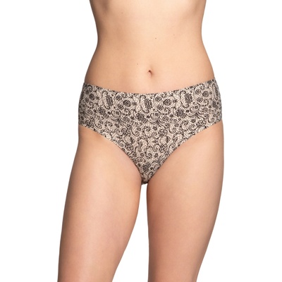 LAMA Nohavičky BIKINI L-POL5034BI béžový vzor
