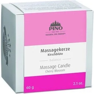 PINO Масажна свещ, черешови цветове, 60 г