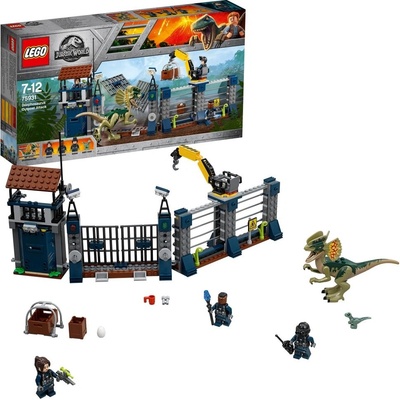 LEGO® Jurassic World 75931 Útok Dilophosaura na strážne stanovisko