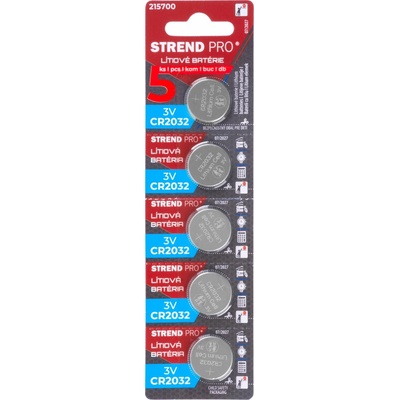 STREND PRO Batéria Strend Pro, Li-MnO2, 5 ks, CR2032