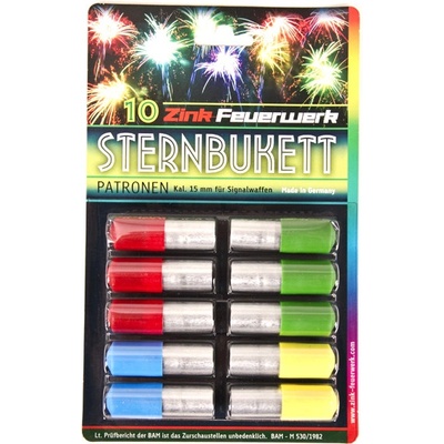 Svetlice Pyro signálne Sternbukett set 10 ks