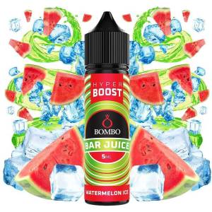 Bombo Bar Juice Hyper Boost Watermelon Ice 5ml/60ml - boombvaping - 19,54 лв