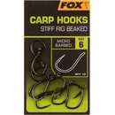Fox Carp Hook Stiff Rig Beaked vel.4 10 ks