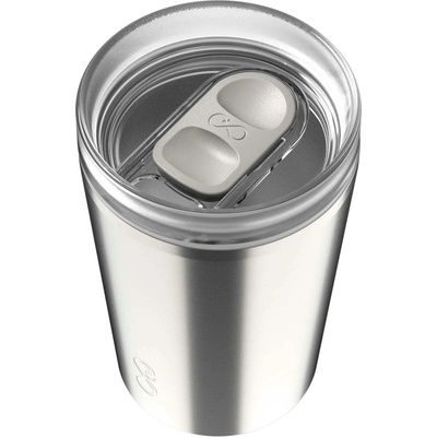 Ocean Bottle hrnček s tepelnou izoláciou 350 ml sivá Steel