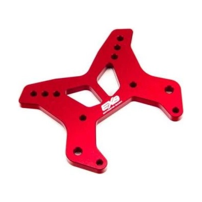 Arrma предна кула на амортисьор M CNC 7075 T6 алуминий, червена