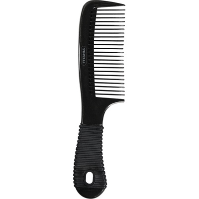 TITANIA Гребен с гумена дръжка, 1812-2, черен, 20.5 cm