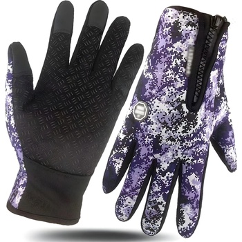 HARAHU Универсални спортни ръкавици - Лилава / Бяла kp37703 (37703)