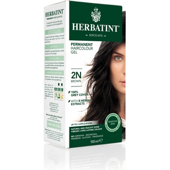 Herbatint permanentní barva na vlasy hnědá 2N 150 ml