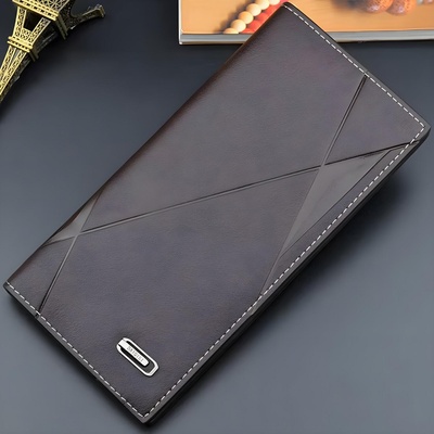 HARAHU Мъжко портмоне Daiqisi MA-36158 - Тъмно кафяво KP36158 (MA-36158)