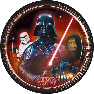 Papírové talířky Star Wars 23 cm 4663