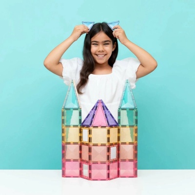 Connetix Magnetická stavebnice Pastel Creative Pack 104 ks – Zboží Živě