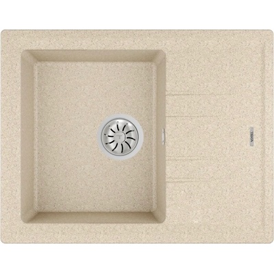 Teka Stone 45 S-TG БЕЖОВА Гранитна мивка, обръщаема, за шкаф 45 см (М.1022.БЕЖ)