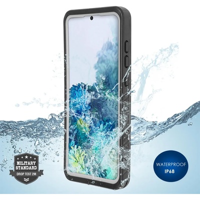 4smarts Водоустойчив Калъф за Samsung S20 Plus, 4Smarts Active Pro Stark Case, Черен (4S467571)