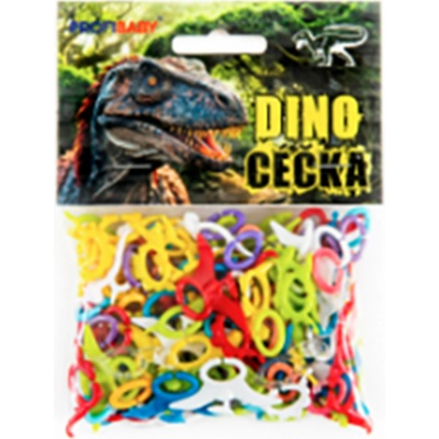 Profibaby Céčka dino barevná retro set 150 ks