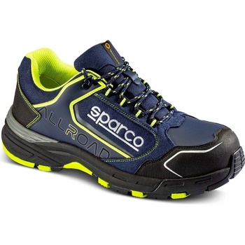 Sparco SOCHI S3 SRC Bezpečnostná obuv Modrá-Žltá