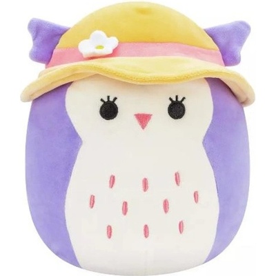 Squishmallows Sova s klobúkom Holly