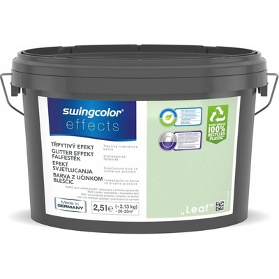 Swingcolor Barva s efektem třpytivým 2,5 l leaf matná 6196.K02,5.6439
