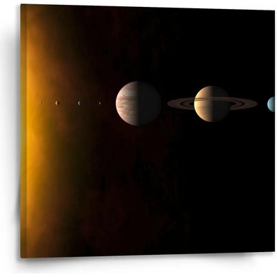 Sablio Obraz Planety - 110x110 cm