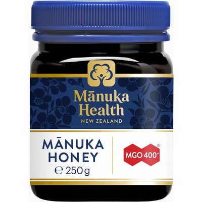 Manukový nektárový med, krémovaný Manuka Health MGO 400+ 0,25 kg