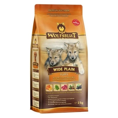 Wolfsblut Wide Plain Puppy s koňským masem a sladkými bramborami 12,5 kg