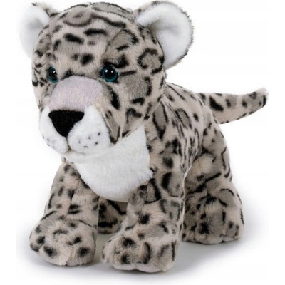 Leopard Panter Gepard sněhová soft45/30 cm