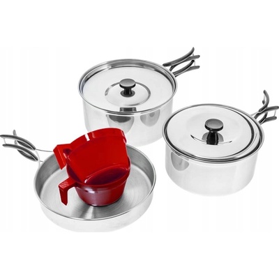 MIL-TEC Riad jedálenský STAINLESS STEEL pre 2 osoby