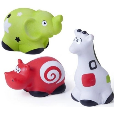 Miniland Гумени играчки Miniland - Първи възприятия, 3 броя (97310)