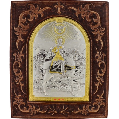 Свети Мина на дърворезба (0807-1aoro)