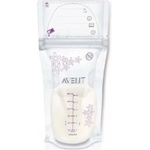 Philips Avent Торбички за съхранение на кърма Philips Avent, 25 броя (SCF603/25) - baby