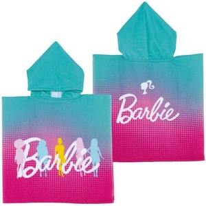 Armutoys ДЕТСКО ХАВЛИЕНО ПОНЧО barbie 50*100