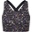Biba Women's Move MS Racerback Medium Impact Sports Bra - Black Leopard