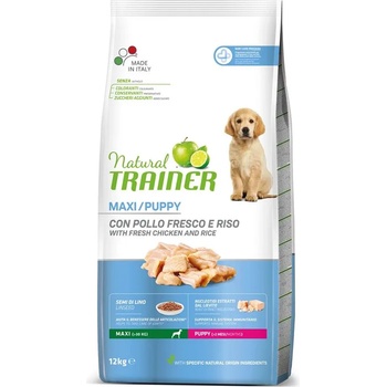 Natural Trainer Natural Puppy Maxi, пиле 12кг