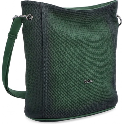 Carmelo Indee kabelka crossbody tmavě 6321 TZE zelená