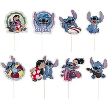 Zápich do dortu Lilo a Stitch, 16 ks - Dekora