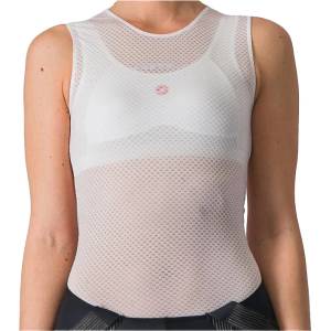 Castelli Дамско горнище Castelli Women's Pro Mesh Sleeveless Cycling undershirt - White - размер XS (114-3160-0111)