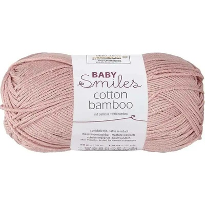 Schachenmayr Baby Smiles Cotton Bamboo 01038 starorůžová