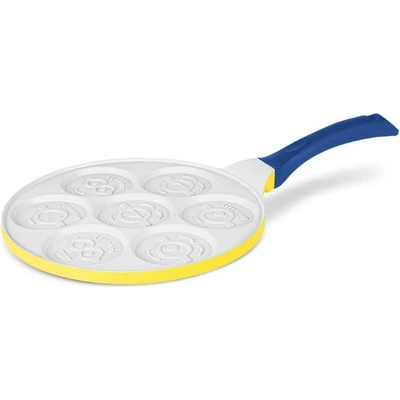 Panvica na palacinky s titánovým povrchom, 7 polôh, kolekcia Emoji MIMONI