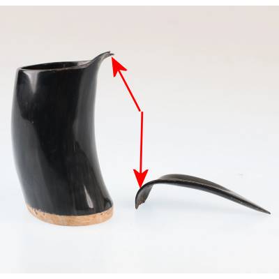 NNM чаша (халба) Horn - ПОВРЕДЕНО - MY1411