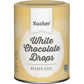 Xucker Chocolate Drops bielá čokoláda 200g
