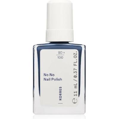 Korres No No Nail Polish pečující lak na nehty odstín 78 Aegan Sea 11 ml