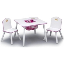 bHome detský stôl so stoličkami Princezné