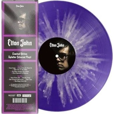 Elton John - Elton John (Purple Splatter Coloured) (LP) (0602465793697)