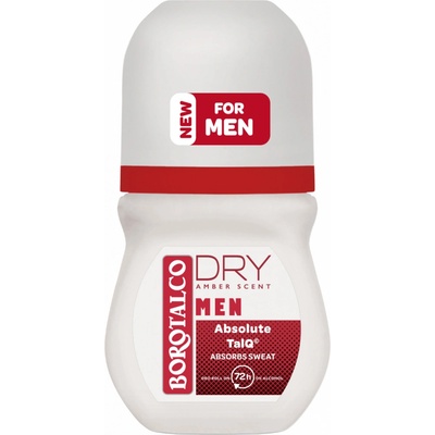 Borotalco Men roll-on Dry Amber 50 ml