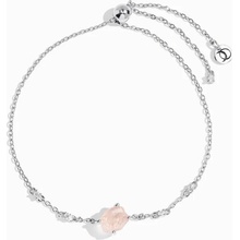 Royal Fashion stříbrný náramek DR24372B-SILVER-ROSEQUARTZ-TOPAZ