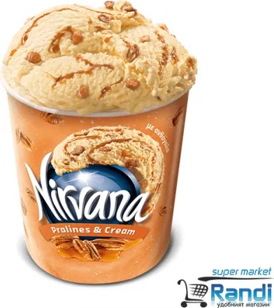 Nirvana Сладолед Nirvana Pralines Nestle 420мл