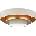 Duolla - LED Плафониера LUNETA LED/26W/230V Ø 60 см 4000K кремав/златист (DU606264)