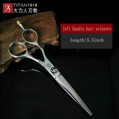 Titan L455 ACRM Profesional kadeřnické nůžky pro leváky 5"