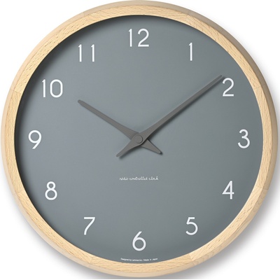 Lemnos Стенен часовник Campagne син (PC24-03 BL)